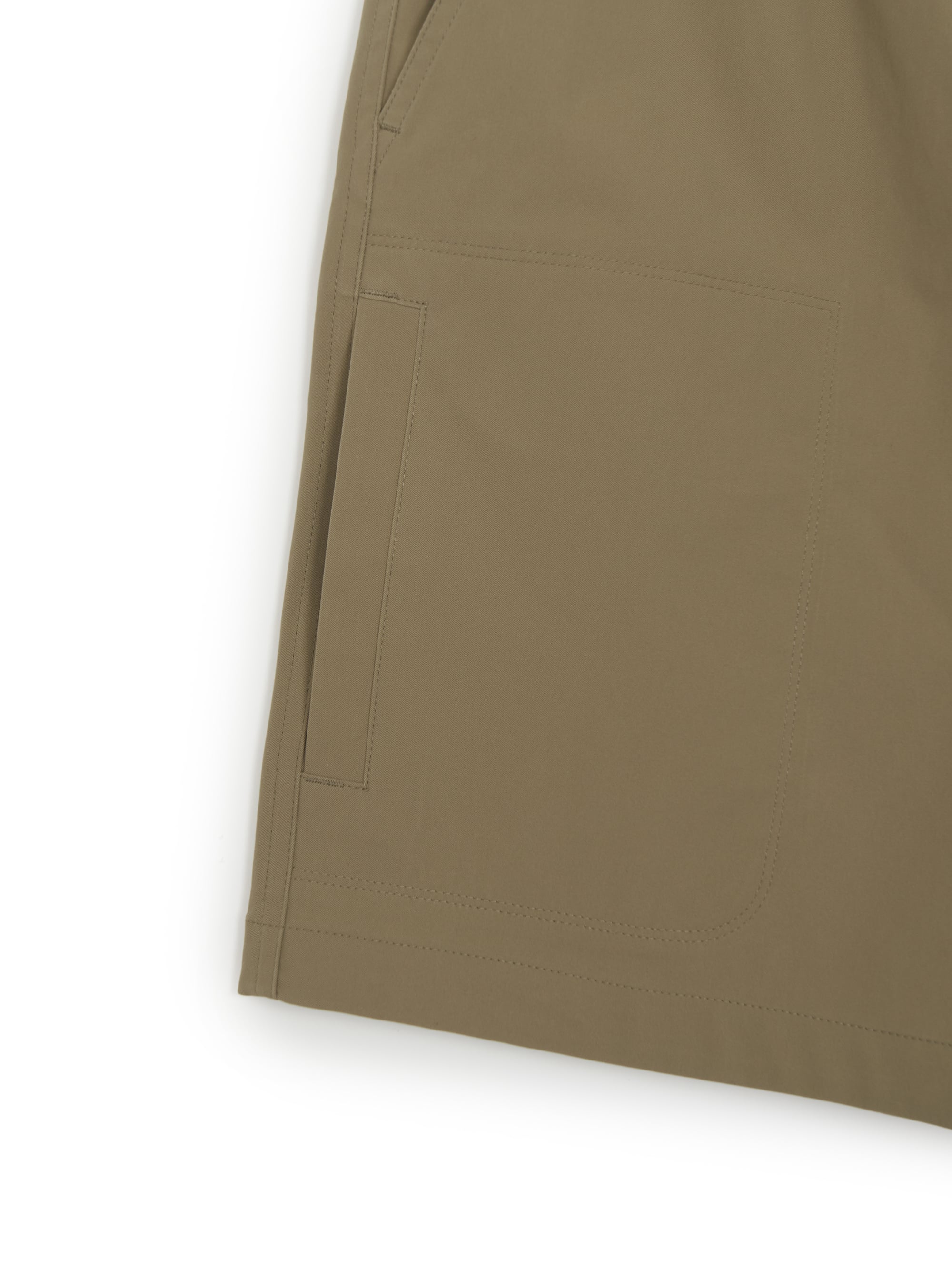 Basic Small Logo Cotton Touch Woven 7in Shorts