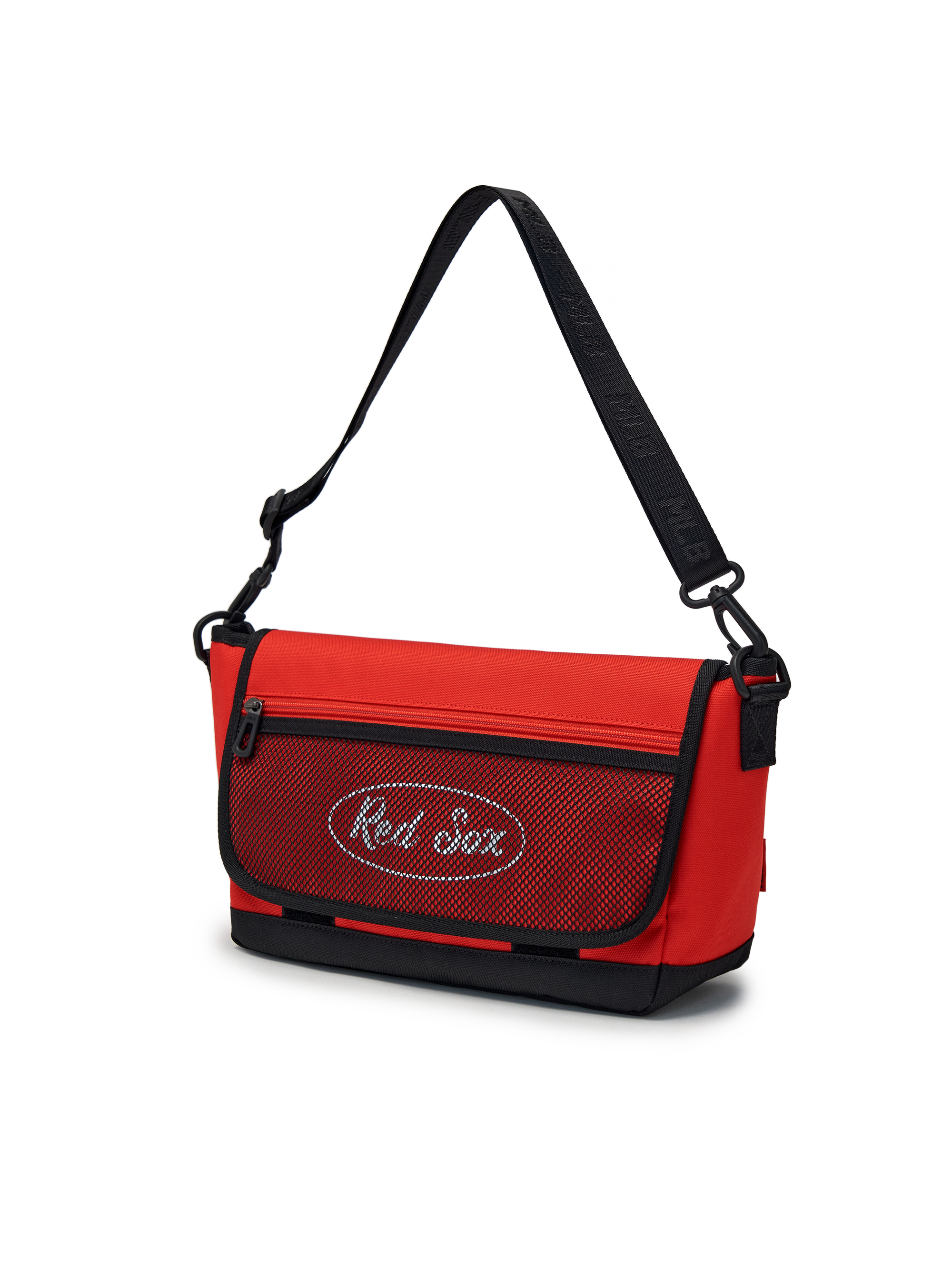 MESH POCKET MINI MESSENGER BAG