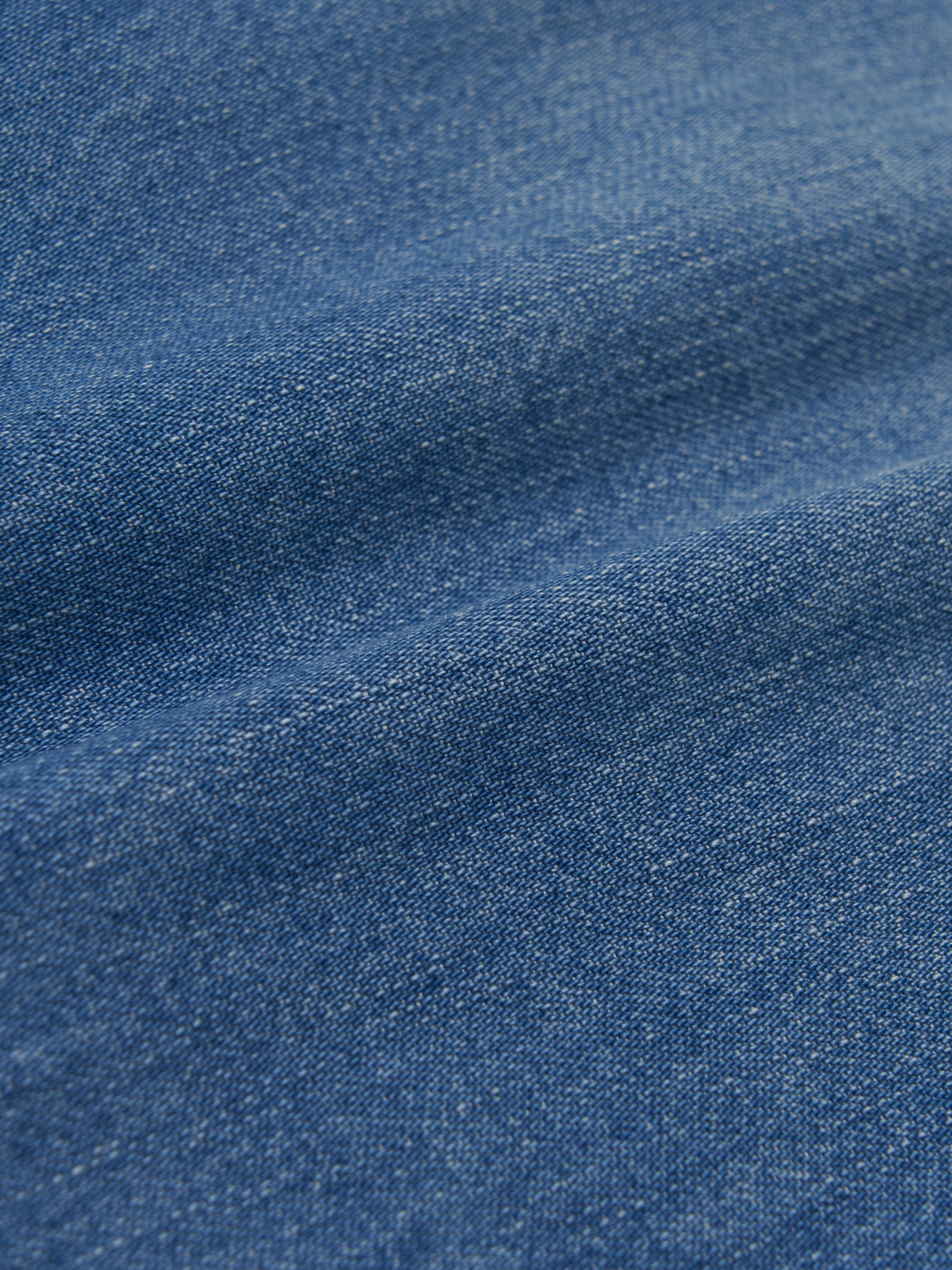 Men's Varsity Vintage Slub Cargo Denim Bermuda Pants