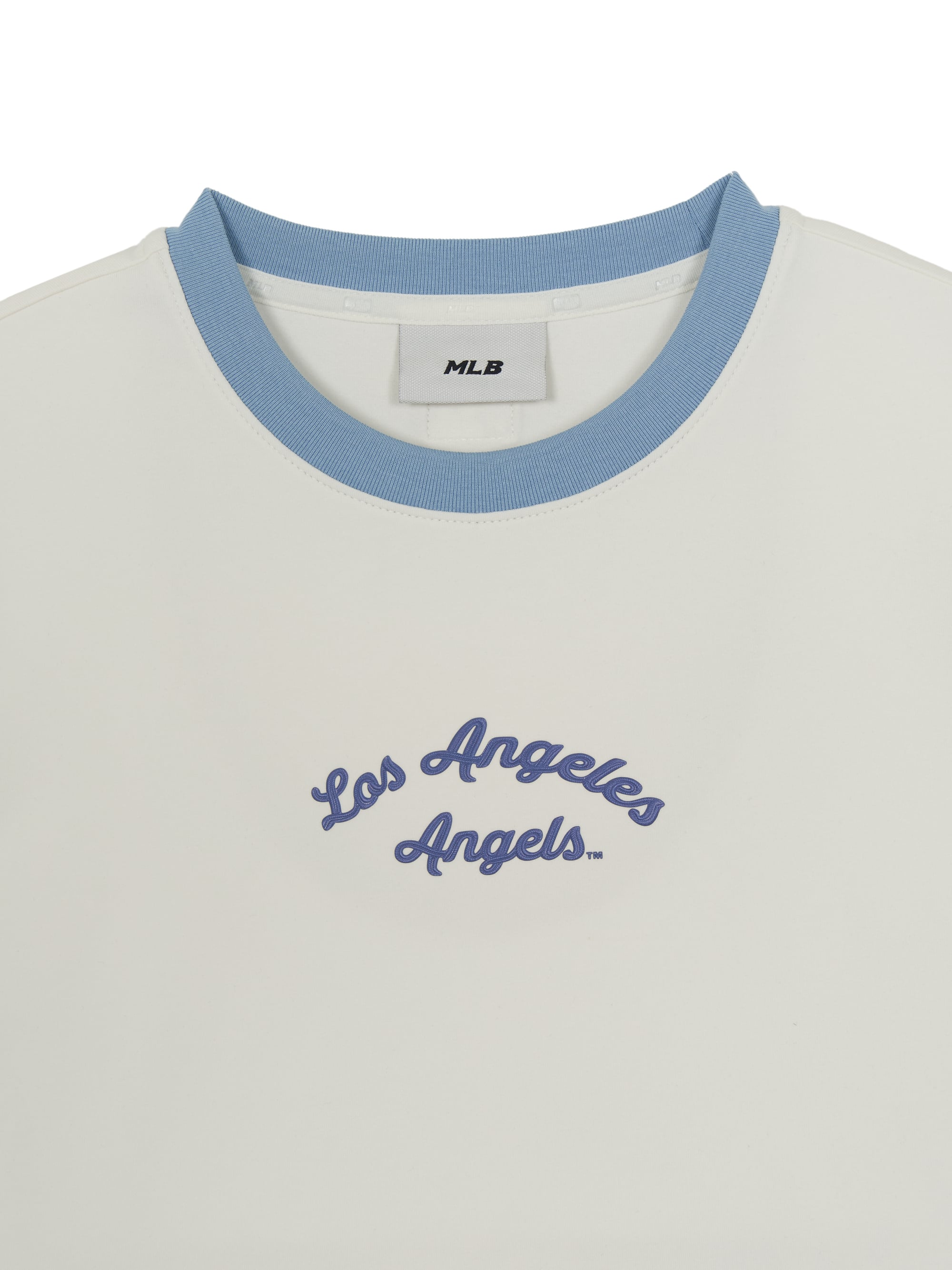 Women's Sportive Lettering Slim Crop Ringer T-shirts