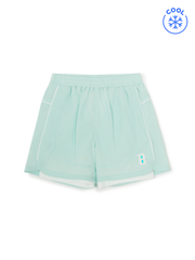 Girl's Athleisure Woven Shorts (Set)