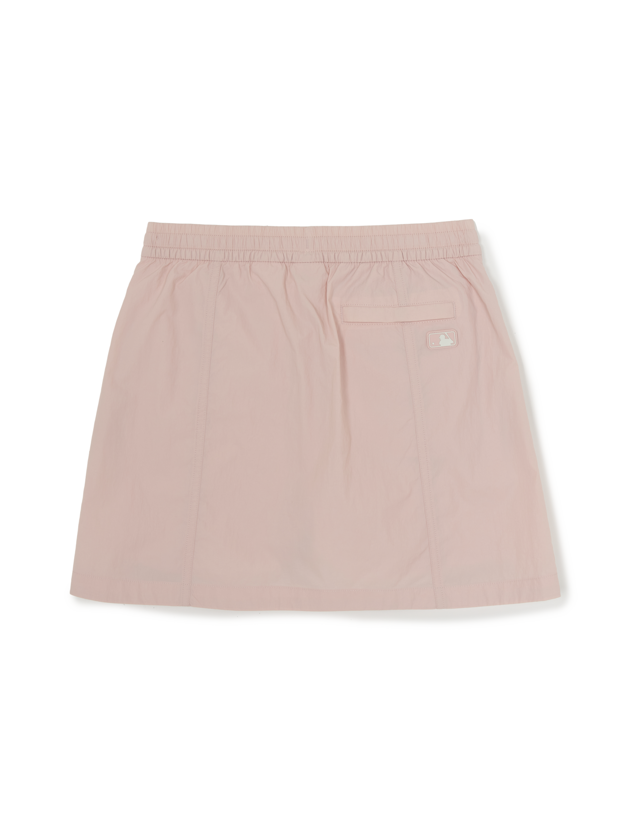 Women's Gorpcore Glossy Shirring Mini Skirt