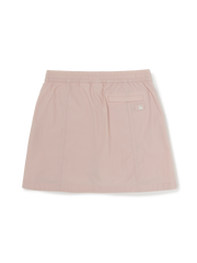 Women's Gorpcore Glossy Shirring Mini Skirt