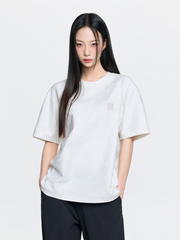 Dia Monogram Tonal Jacquard Over Fit T-Shirts