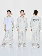 Online Exclusive Basic Woven Sweatshirt 3P Set