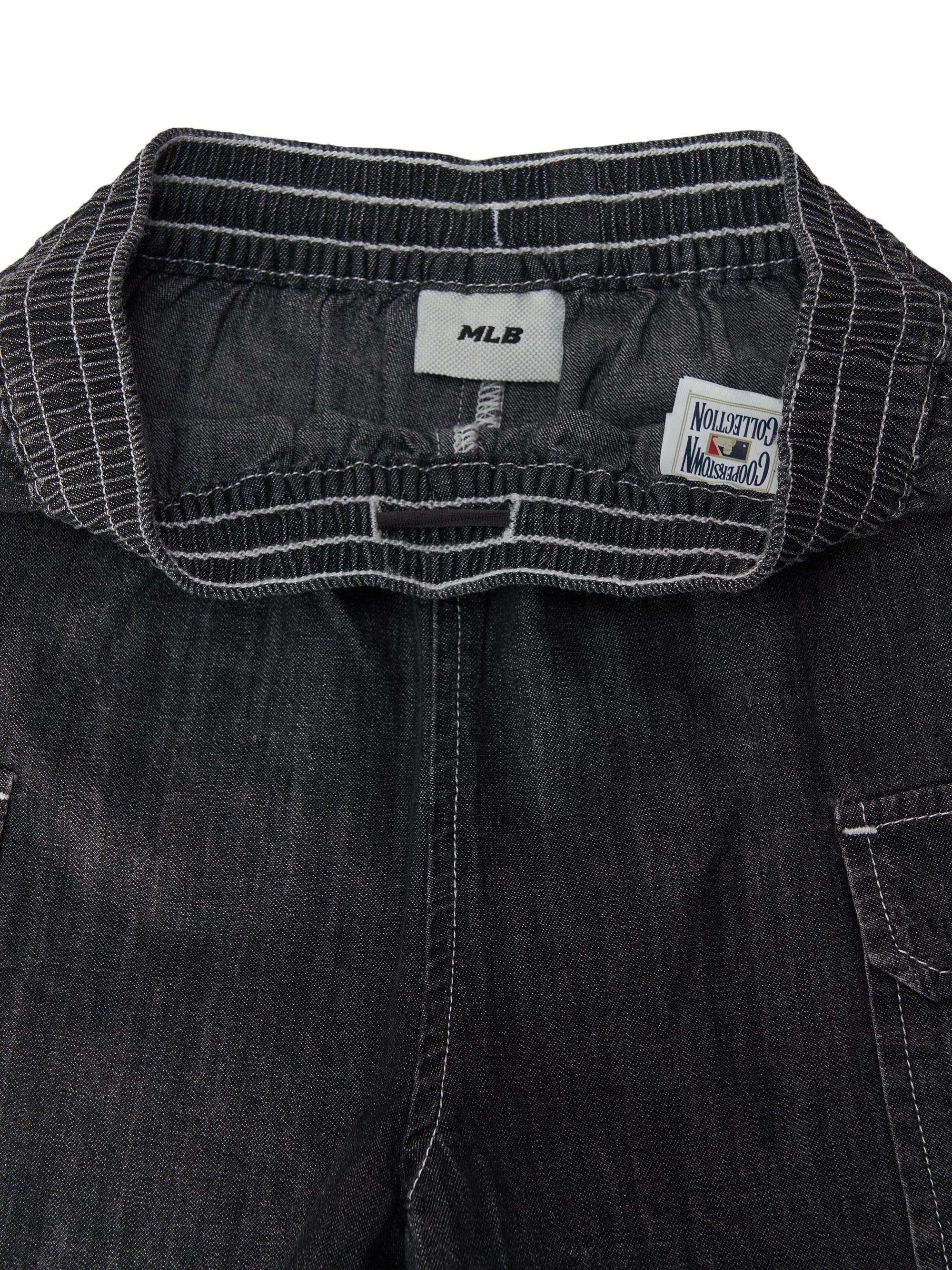 Street Basic Striped Denim T-shirt Set (Girl's)