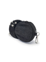 Basic Denim Point Ballcap Pouch Keyring