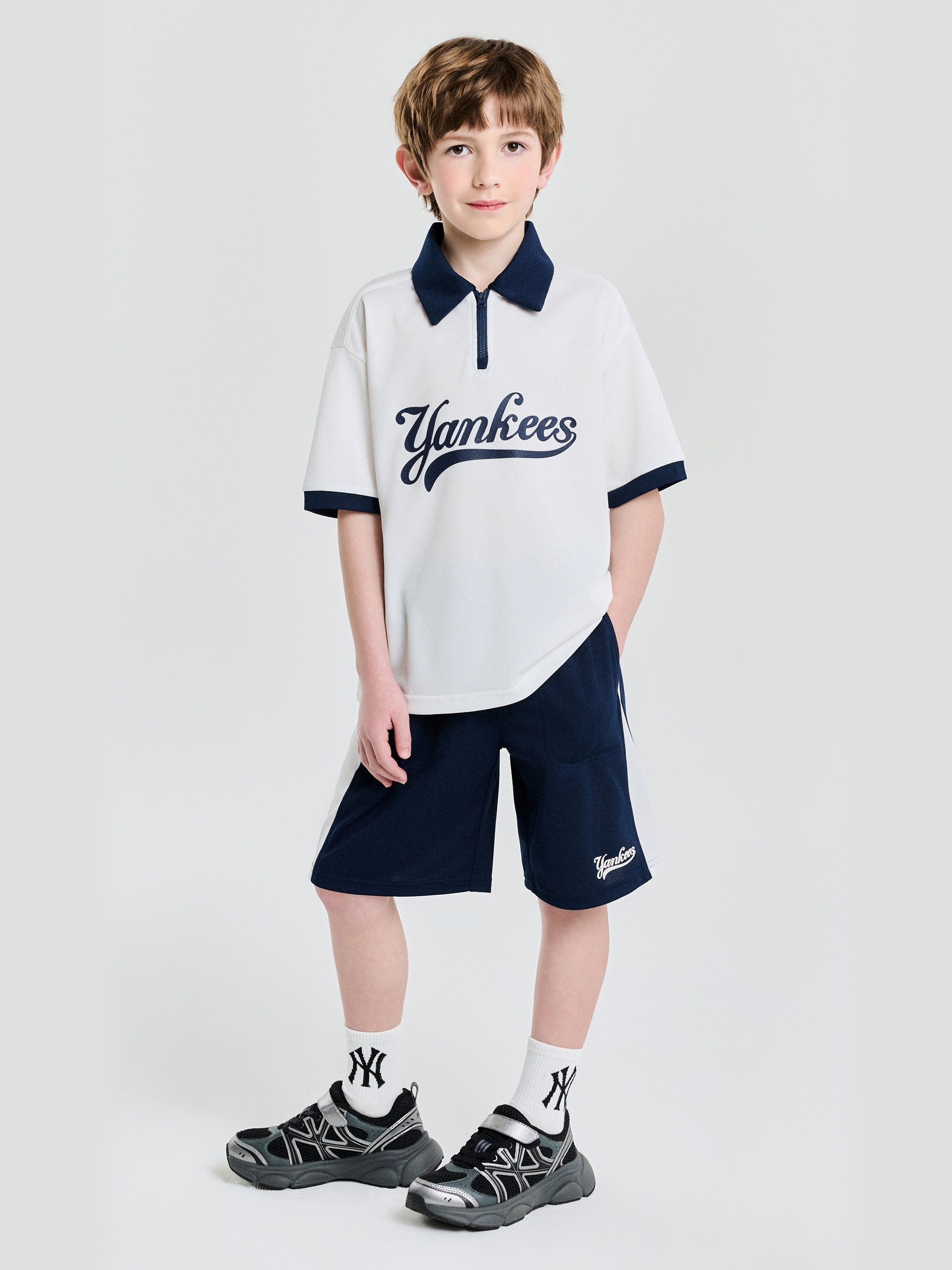 cool Field Varsity Mesh Pique T-shirt Set