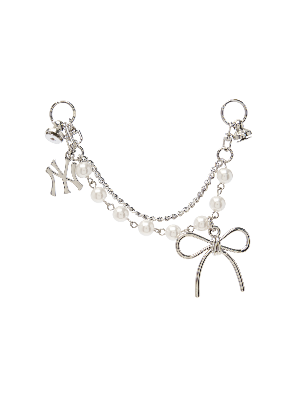 Ribbon Jewelry Ball Cap Crown Chain