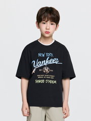 STREET GRADATION LETTERING T-SHIRT