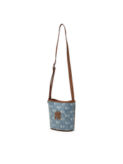 Classic Monogram Vintage Denim Mini Bucket Bag