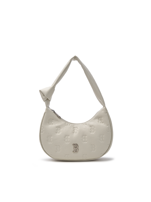 * Classic Monogram Crack Embo Hobo Bag