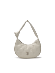 * Classic Monogram Crack Embo Hobo Bag