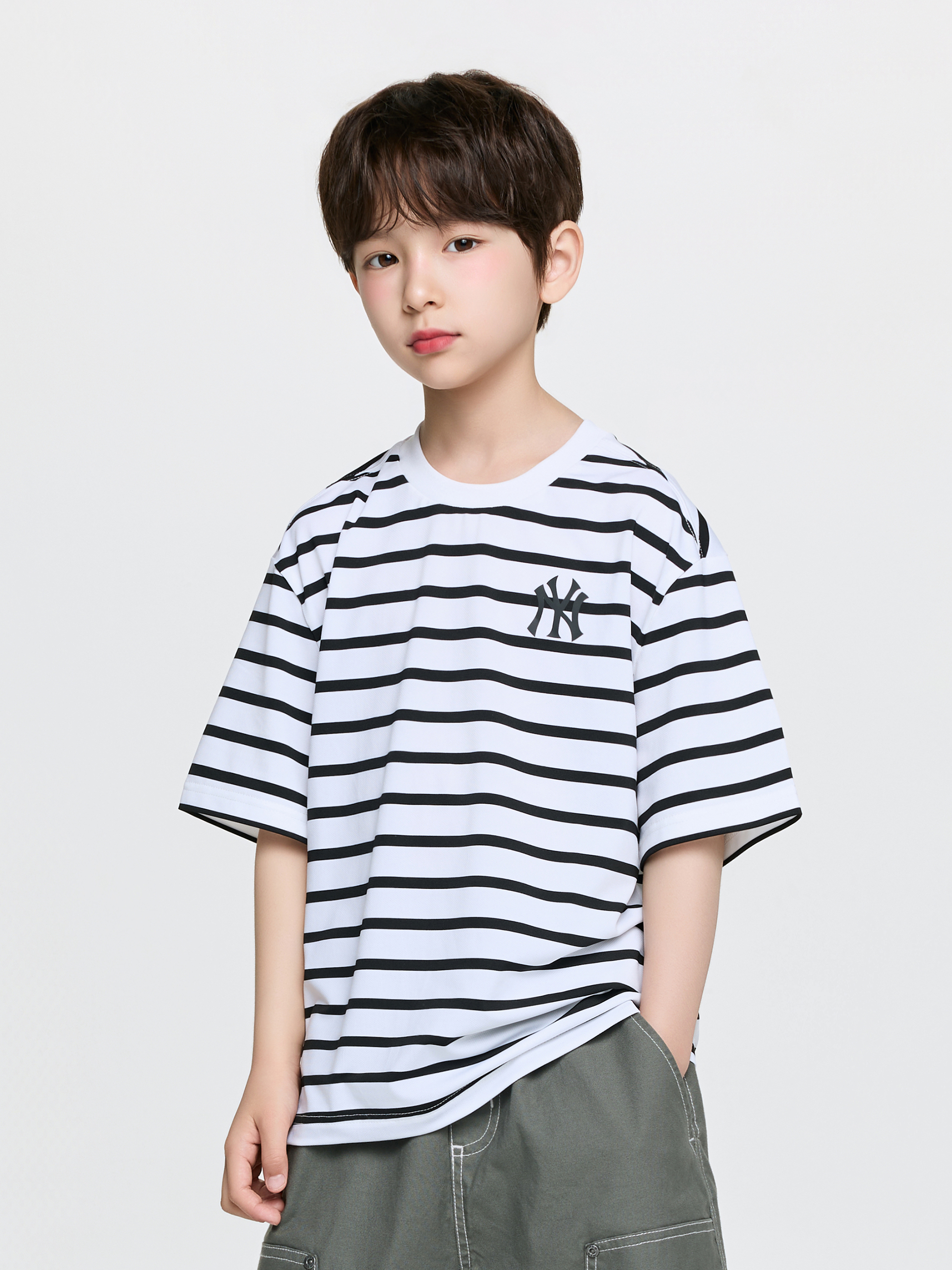 Outdoor Basic Striped T-shirt