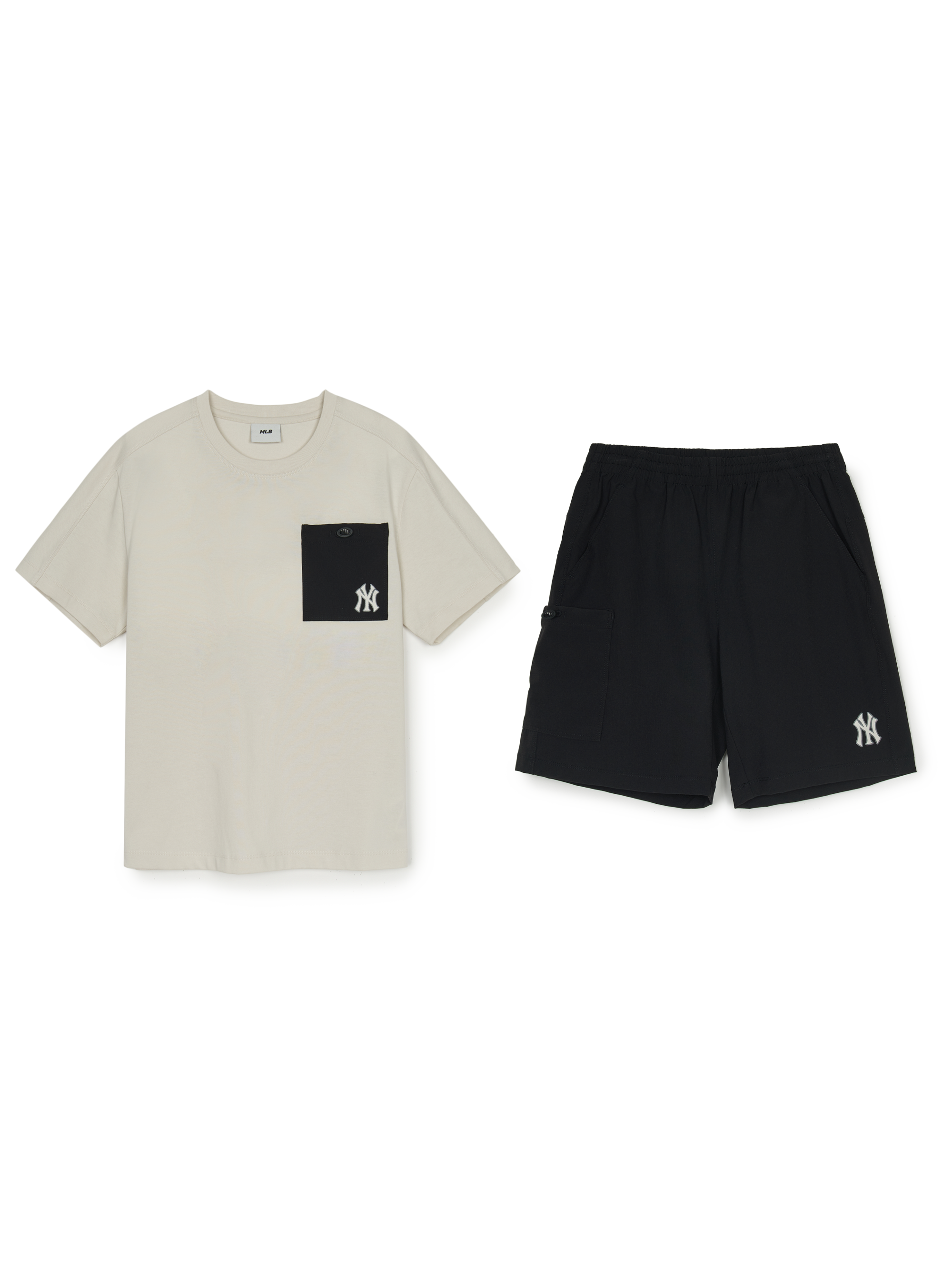 cool Field Basic Outdoor Mesh Pocket T-shirt Set