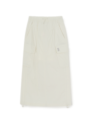 Women's GORPCORE Shirring Cargo Long Skirt