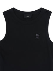 Women's Street Slim Ribbed Sleeveless T-Shirts