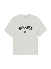 Lettering Logo Point Semi Over-Fit T-shirts