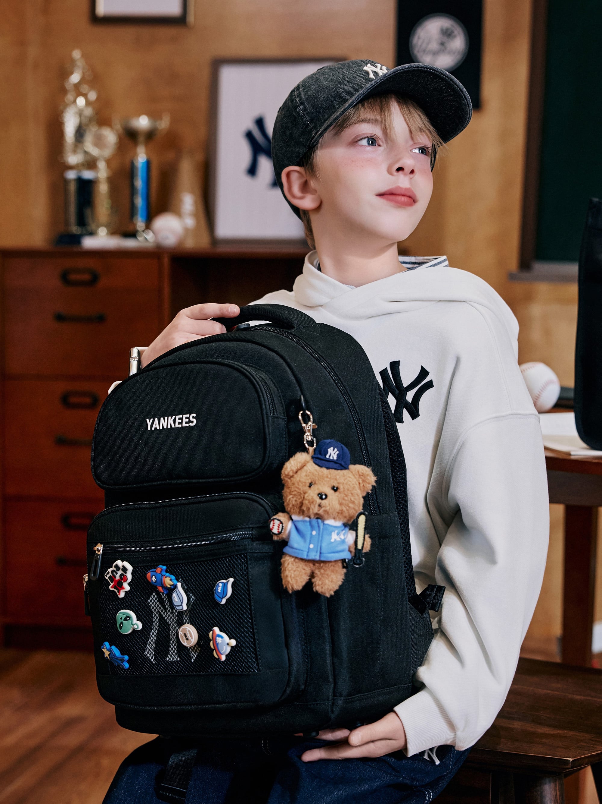 MESH TWO-POCKET BACKPACK SET