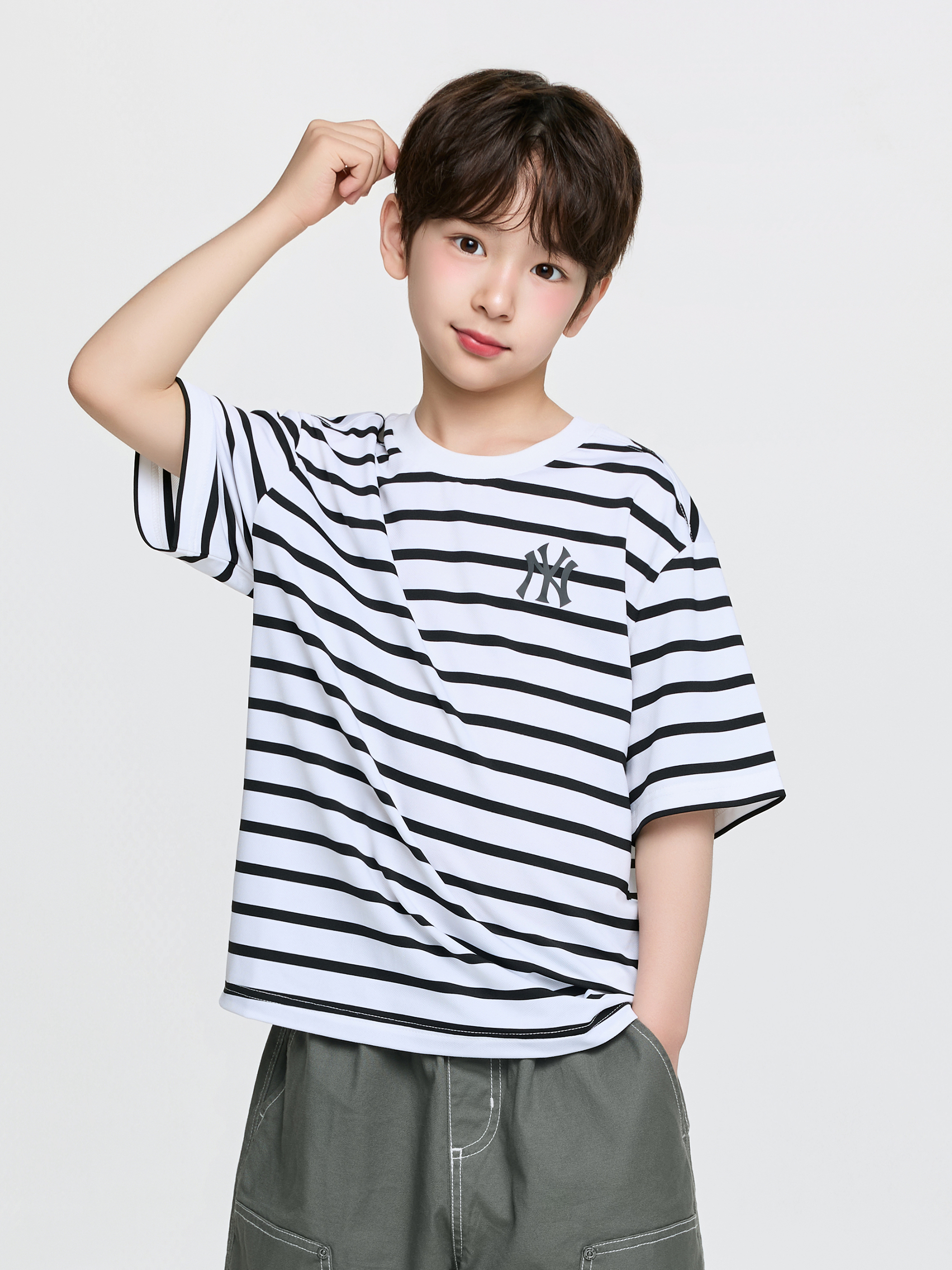 Outdoor Basic Striped T-shirt