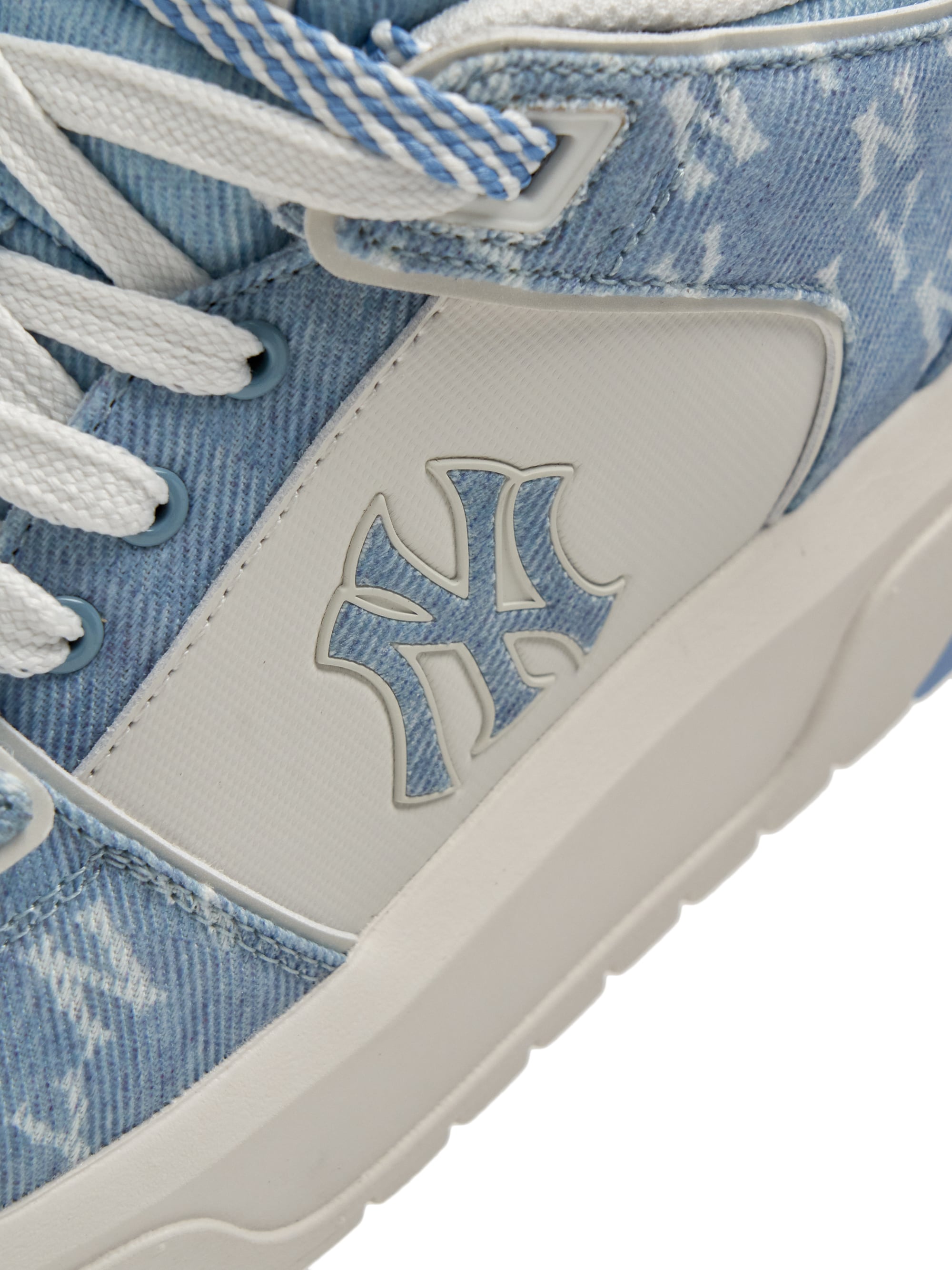 Chunky Liner Mid Denim Monogram Sl