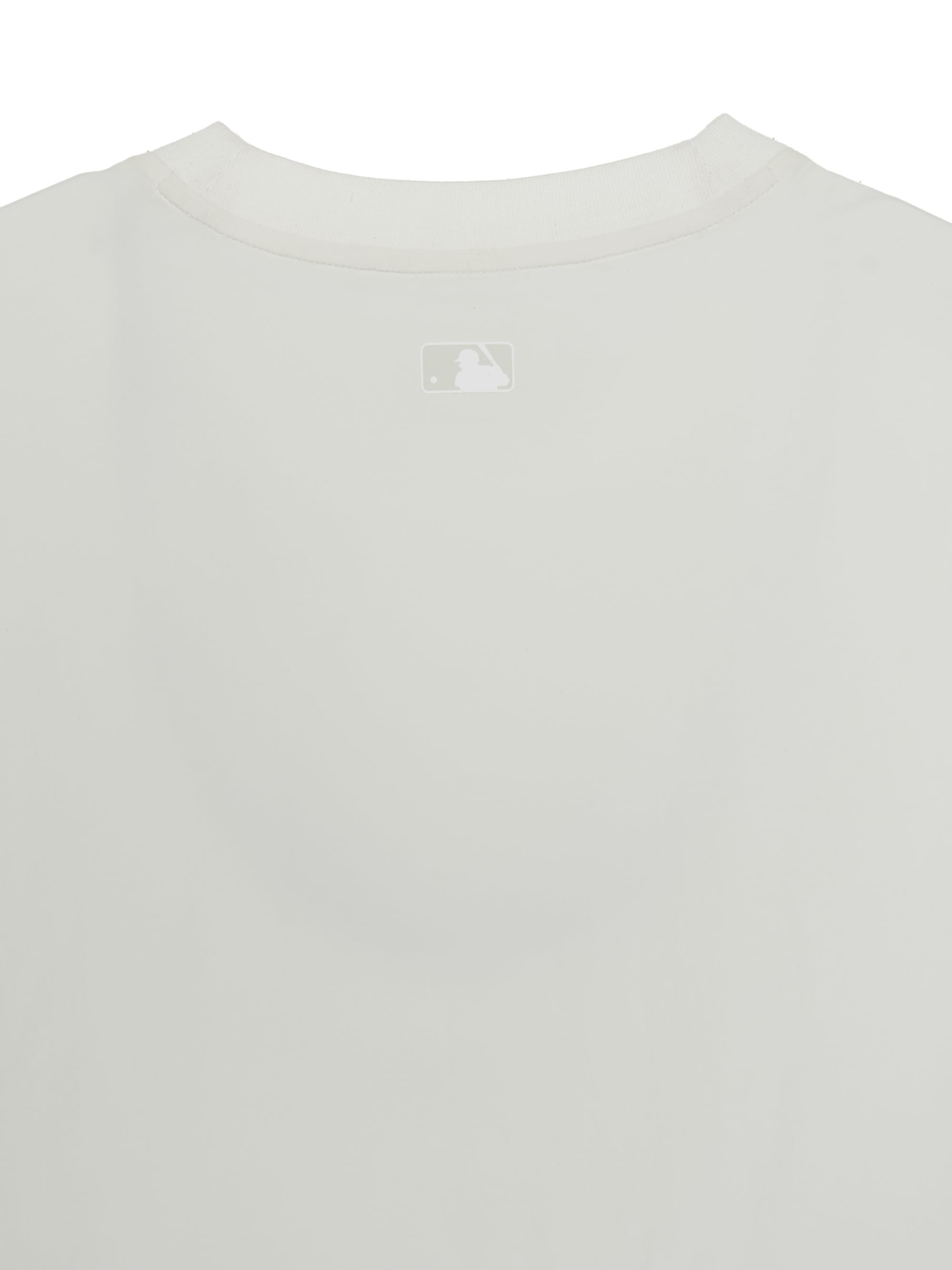 Varsity Cursive Woven Short Sleeve Sweatshirt