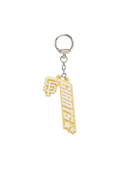 Team Logo Initial Keyring