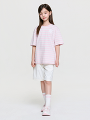 STREET BASIC STRIPED ARTWORK T-shirt SET