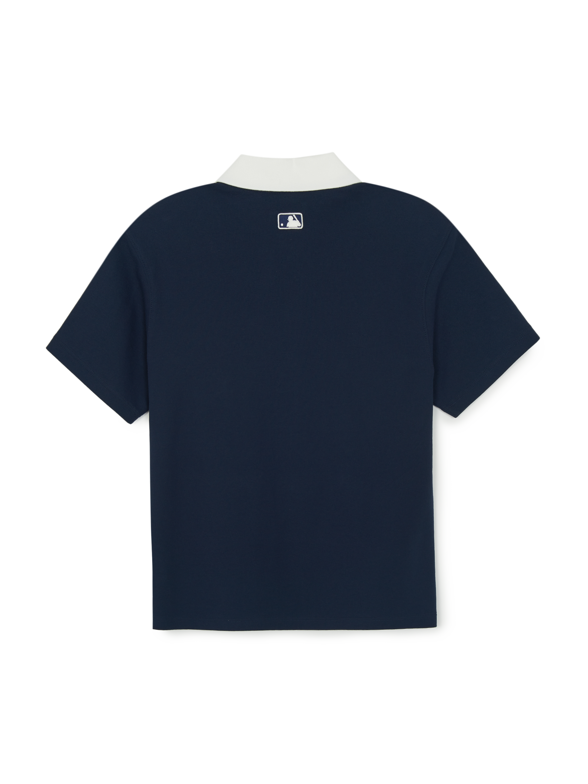 Basic Small Letter Comfortable Fit Polo T-Shirts