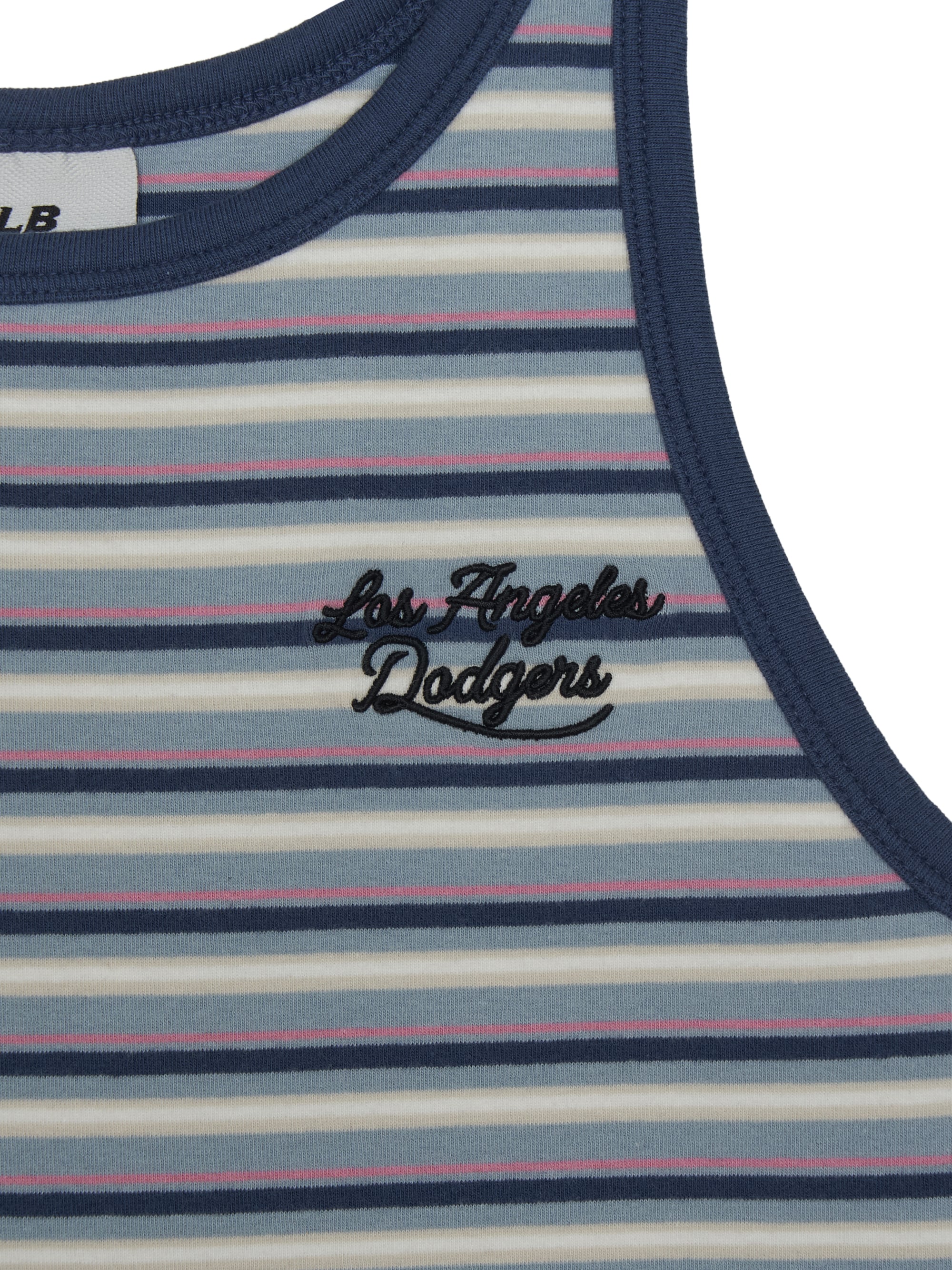 Women's Stripe Sleeveless T-shirt