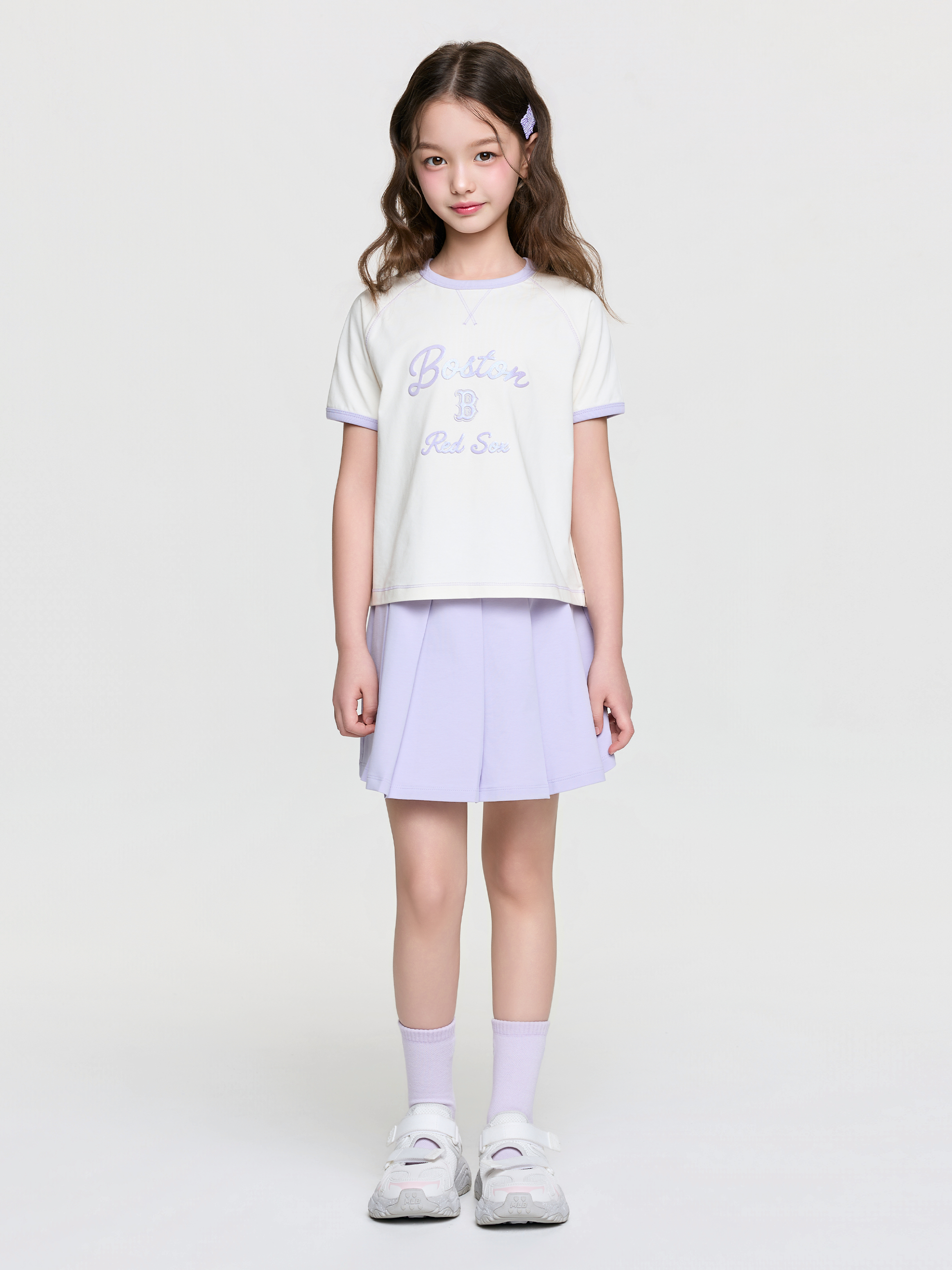 Sportive Athleisure Linger T-shirt Set (Girl's)