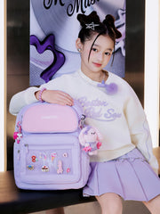 MESH TWO-POCKET BACKPACK SET