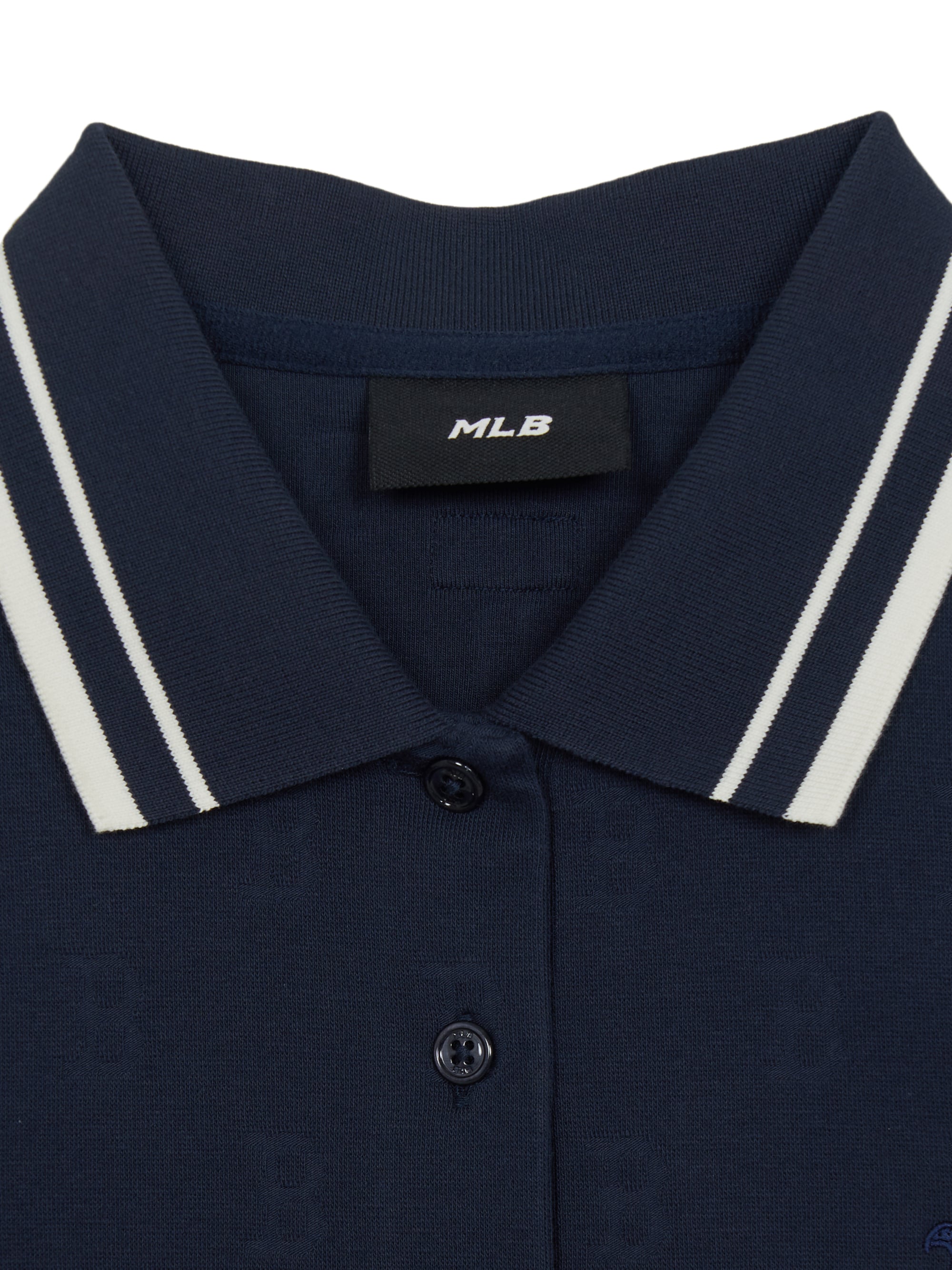 Women's Classic Monogram Tone-on-Tone Jacquard Collar Ops