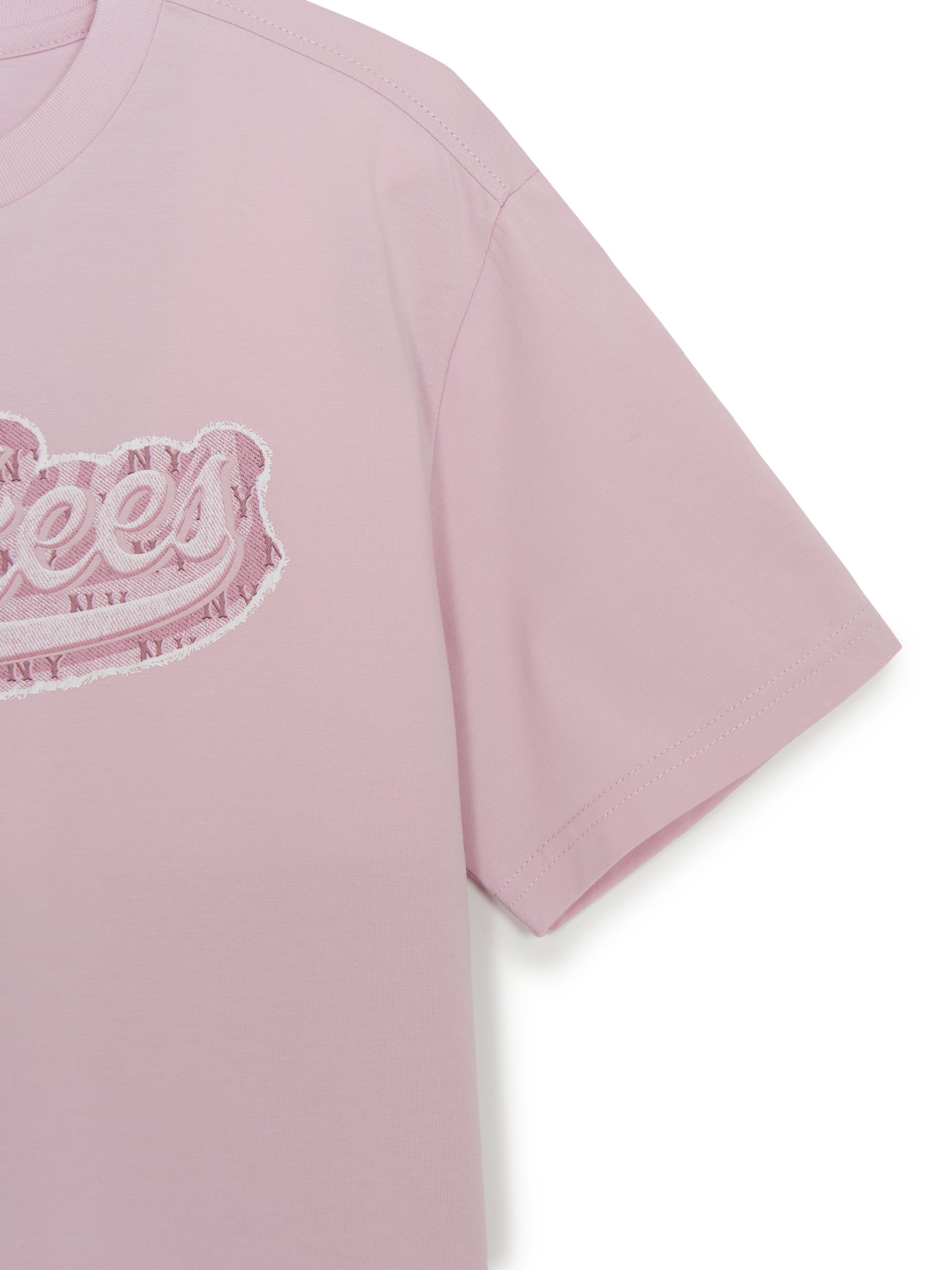STREET MONOGRAM DENIM CURSIVE T-shirt