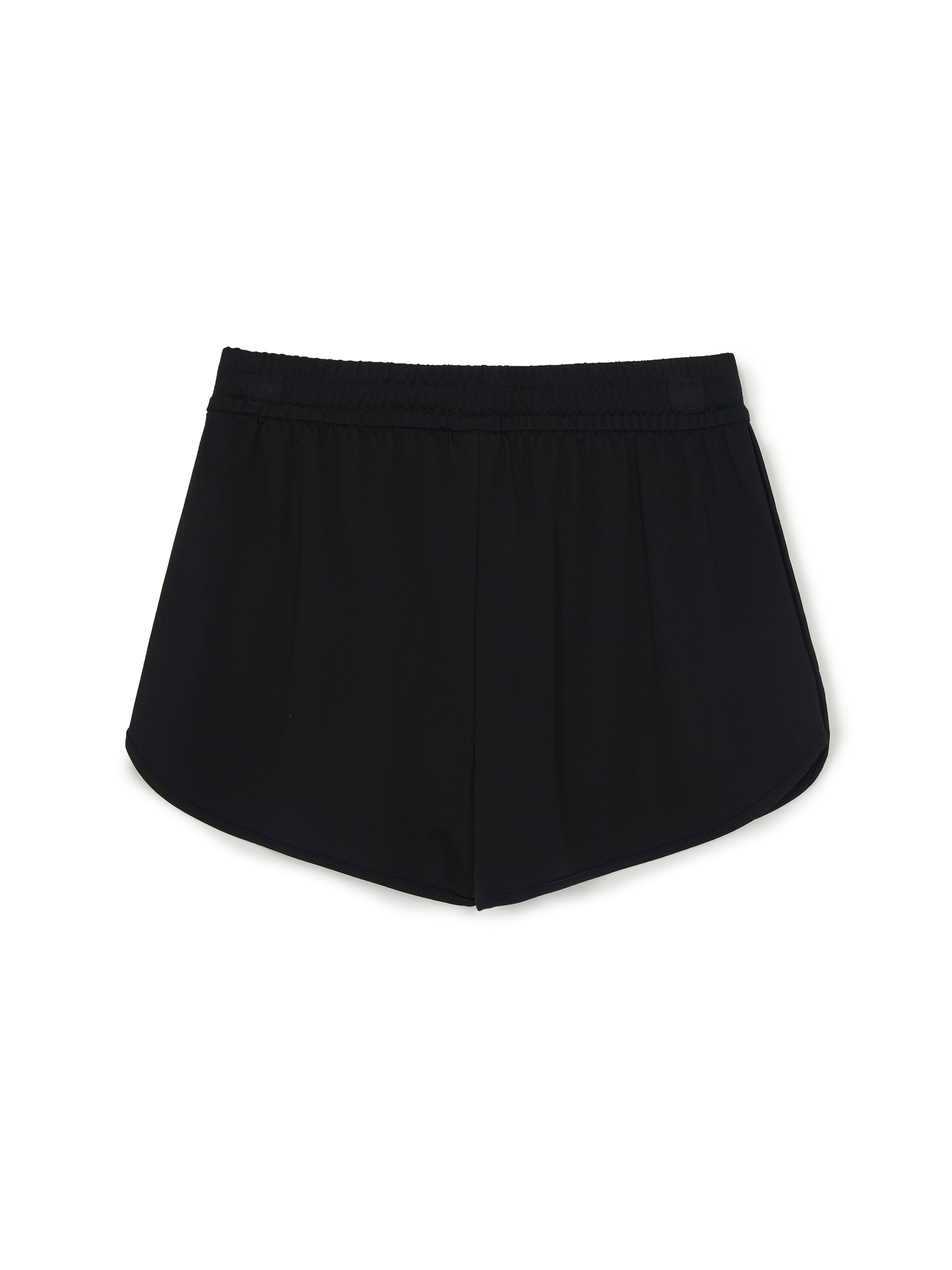 Women's Basic Small Logo Track Dolphin Pants