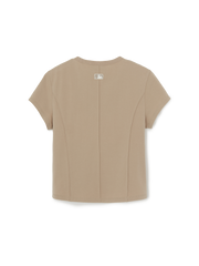 Women's Slim Crop Cap Sleeve T-shirt