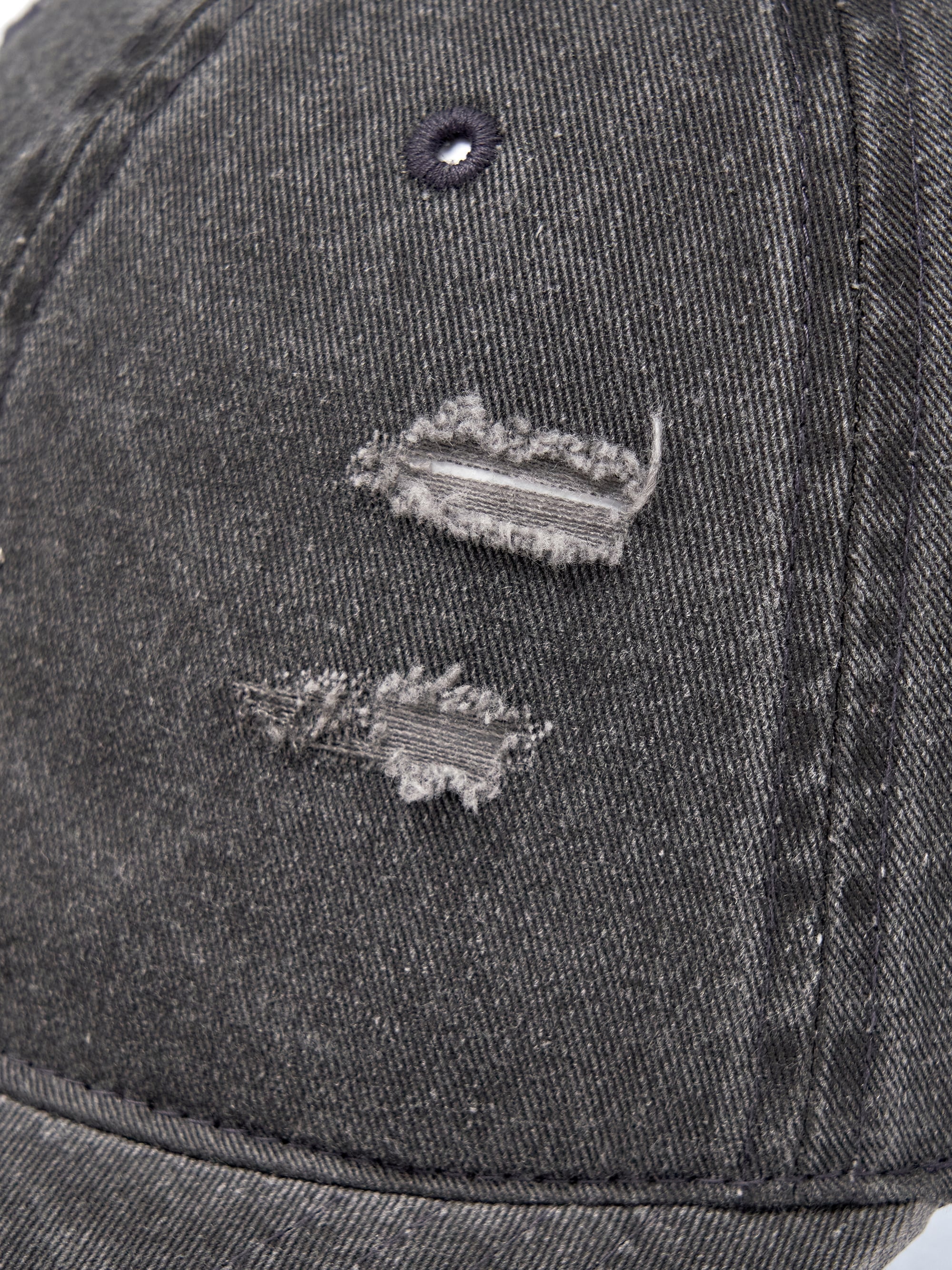 Pigment Damaged Washing Ballcap