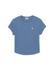 Women's Slim Crop Cap Sleeve T-shirt