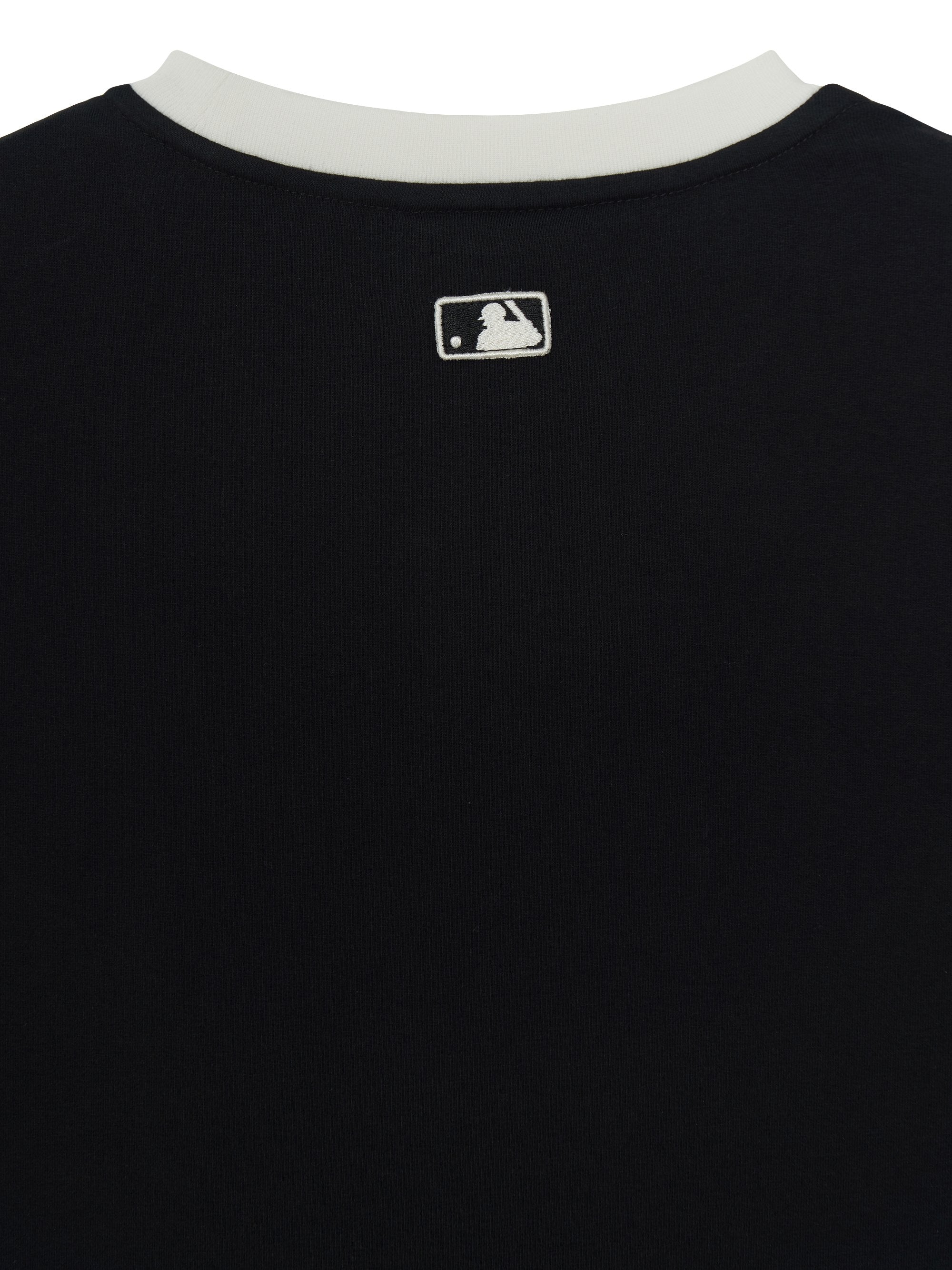Women's Basic Small Logo Ringer T-shirts