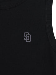 Women's Street Slim Ribbed Sleeveless T-Shirts