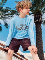 Street T-shirt Rashguard Board Shorts Set
