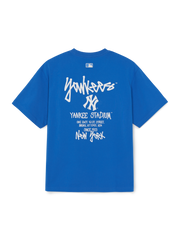Basic Street Back Lettering Over Fit T-shirt