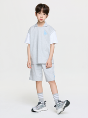 Sportive Varsity Layered T-Shirt Set