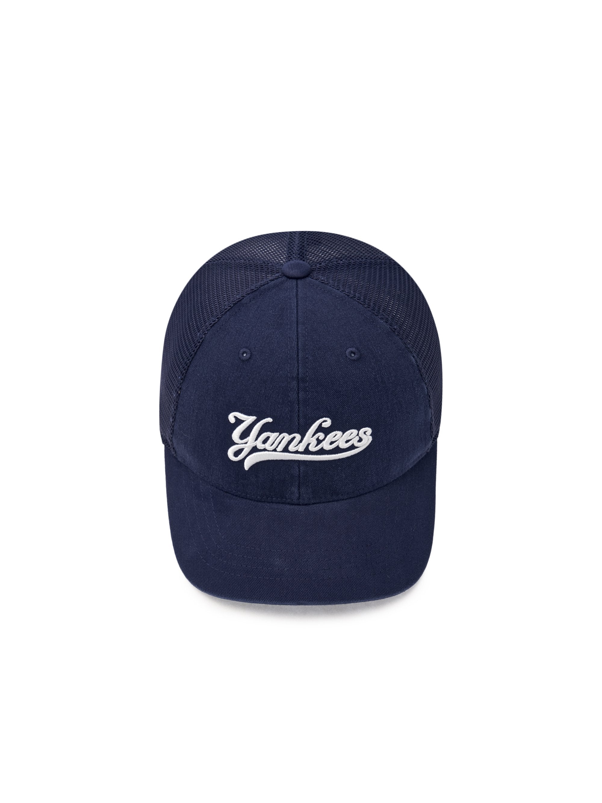 Vintage Pigment Cursive Mesh Ballcap