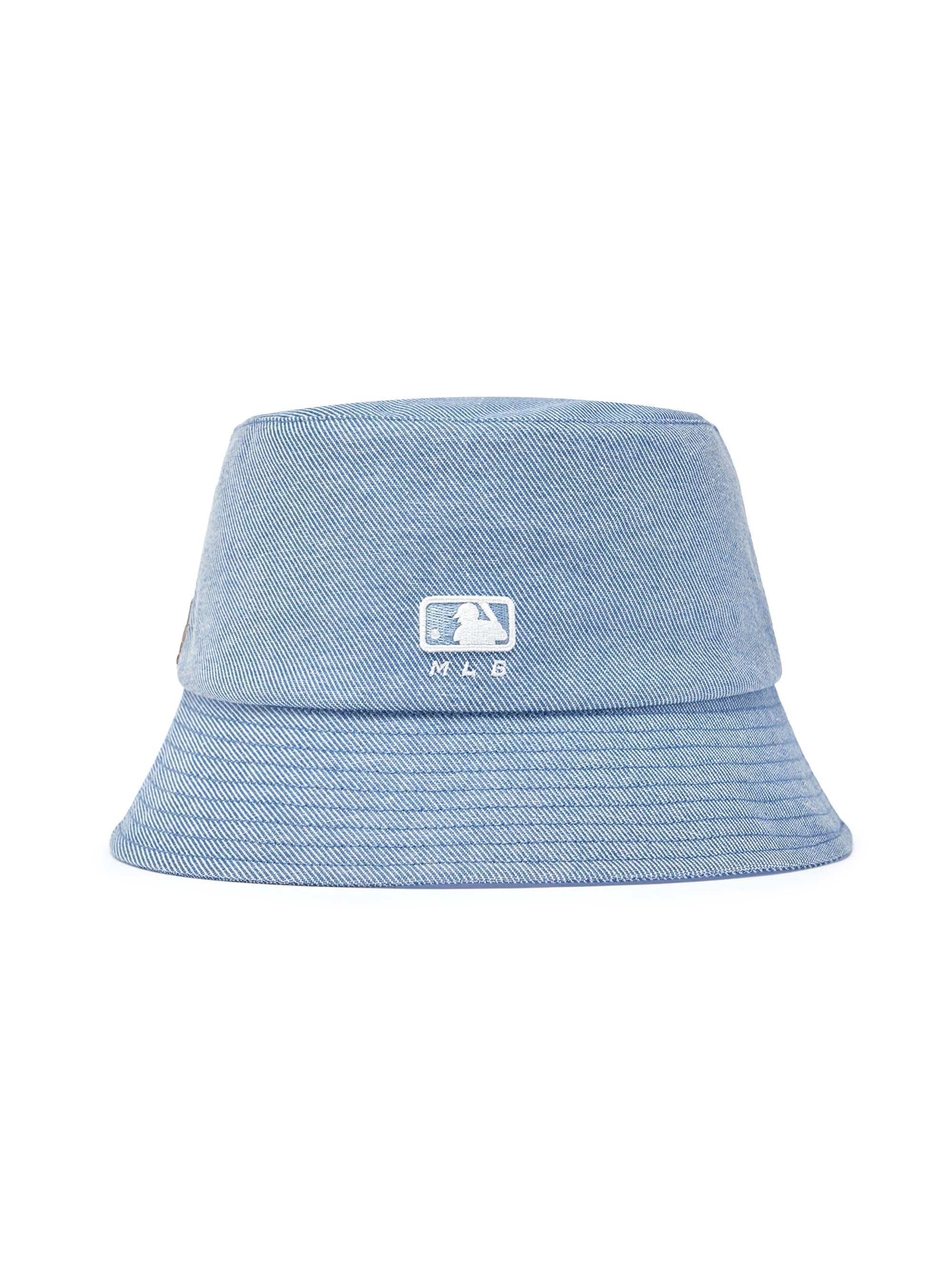 Vintage Denim Curve Logo Bucket Hat