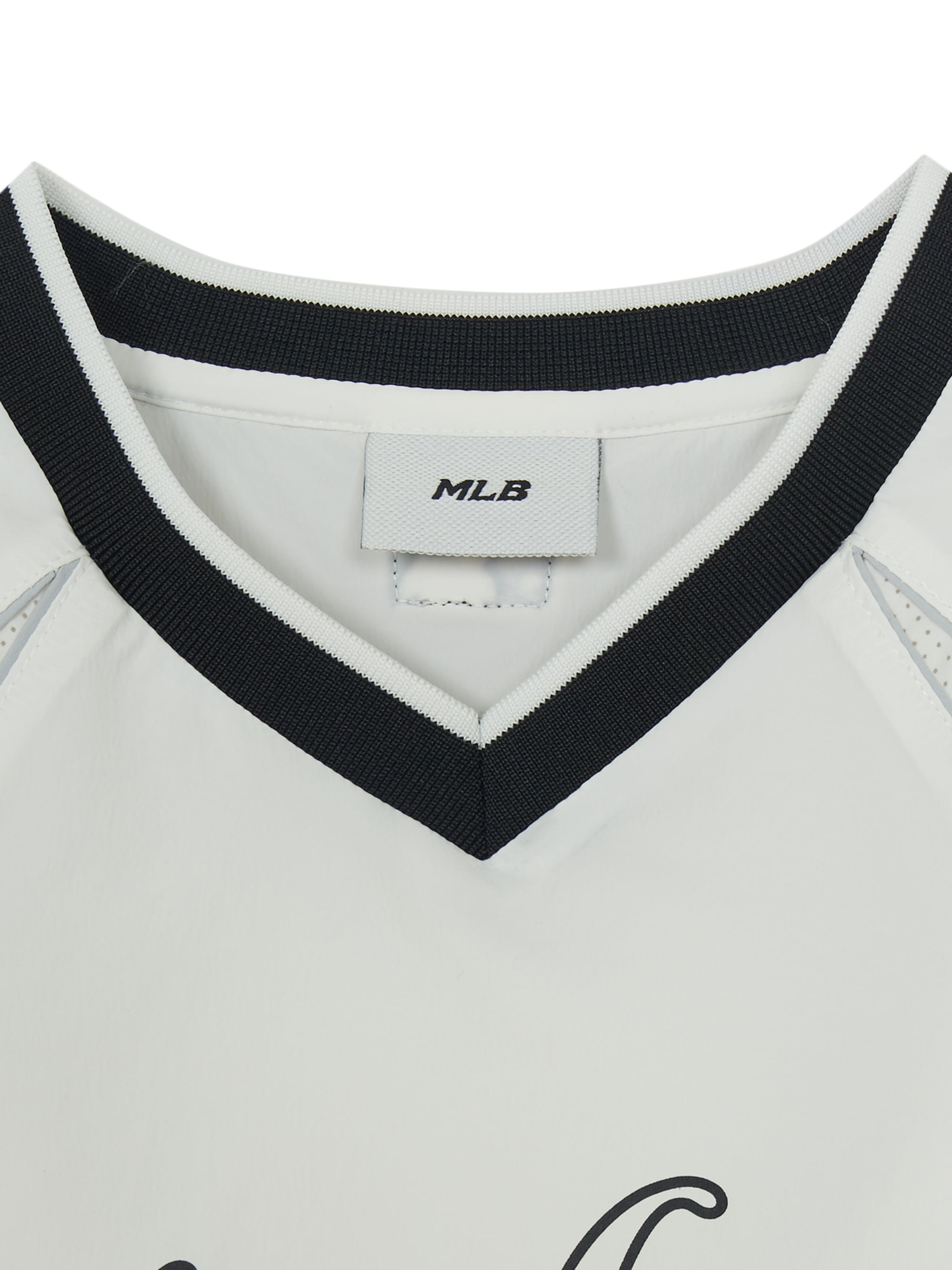 Sportive Varsity Woven Mesh Blocking T-shirt
