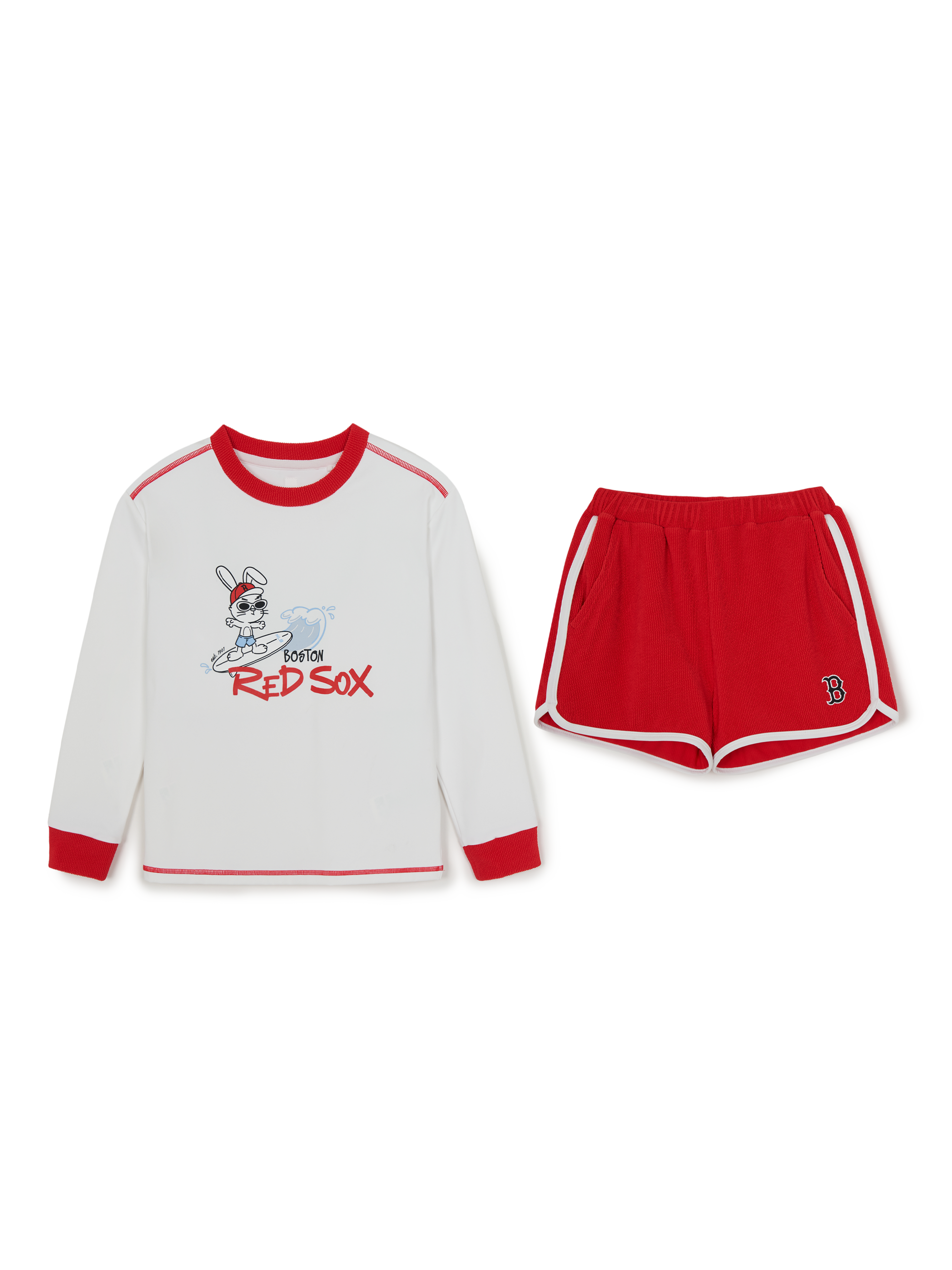 Street Surfing Bark&Bunny Rashguard Shorts Set