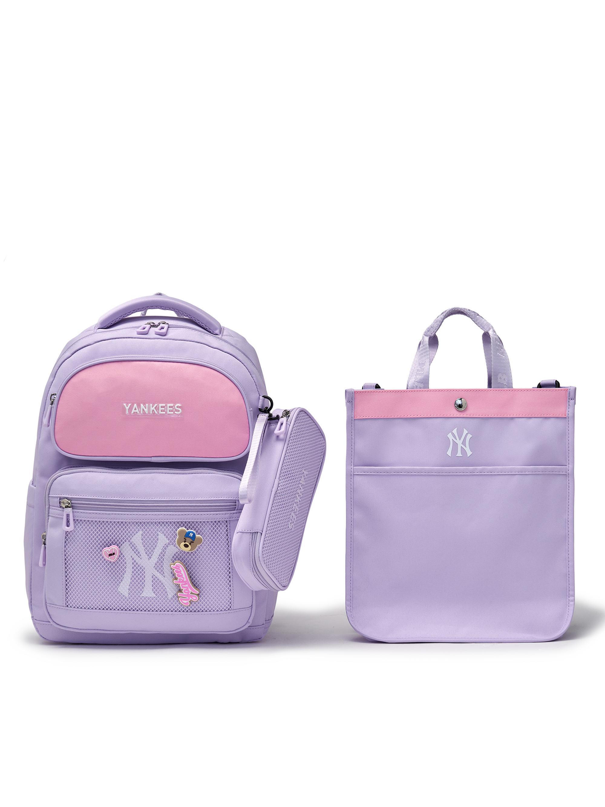 MESH TWO-POCKET BACKPACK SET