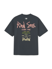 Basic Street Color Lettering Oversized T-shirt