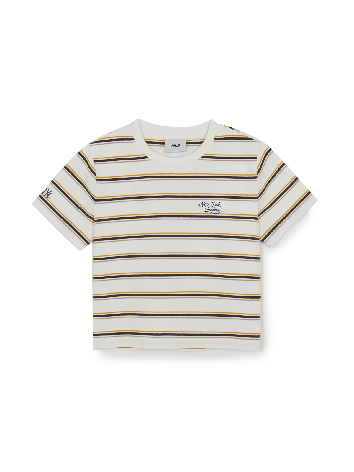 Women's Sportive Stripe Crop T-Shirts